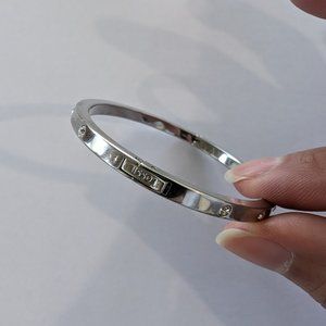 Fossil - Stainless Steel Bangle Bracelet